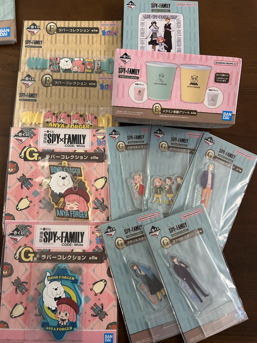 スパイファミリー 一番くじ グッズまとめ売りの写真5枚目