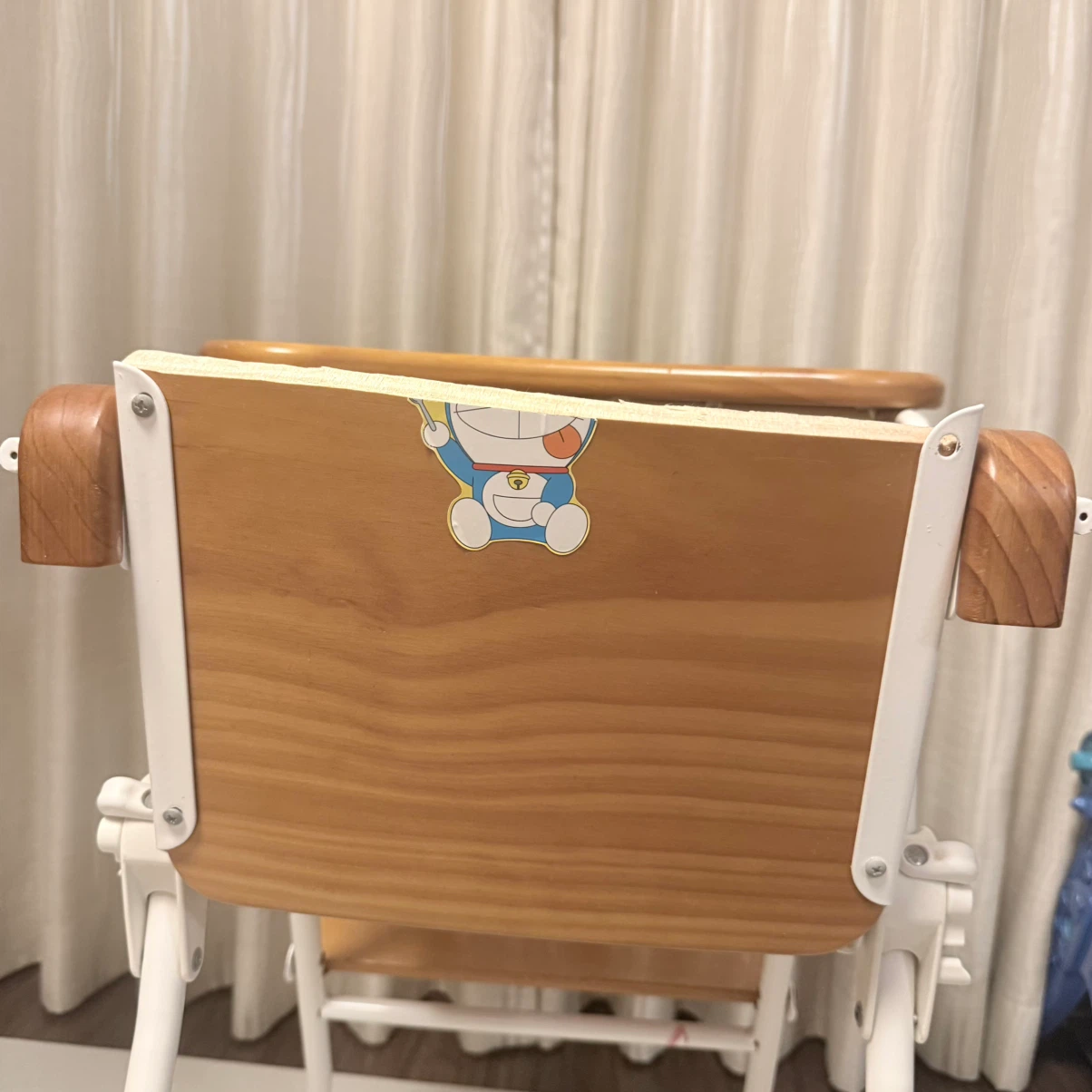 木製 折りたたみ ベビーチェアの写真6枚目