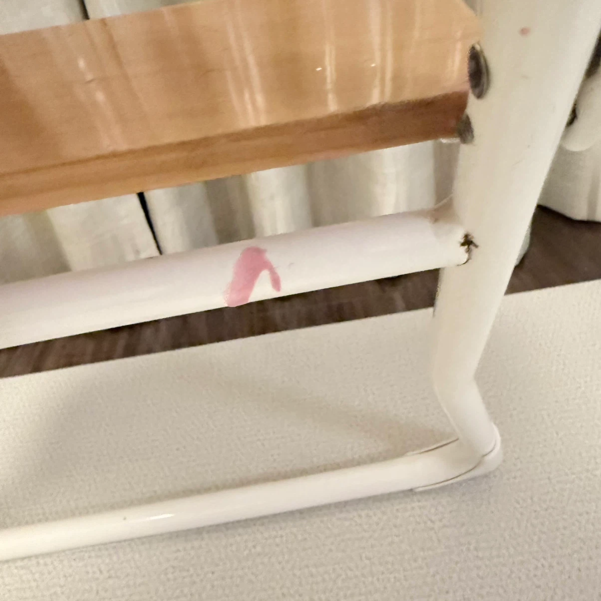 木製 折りたたみ ベビーチェアの写真7枚目