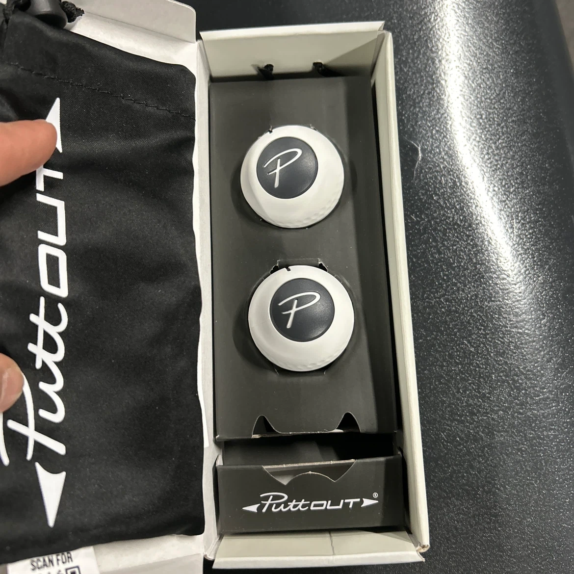 PuttOut DEVIL BALL X2 パッティング練習器具の写真7枚目