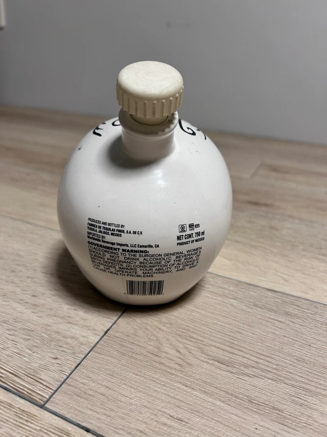 KAH スカルボトル 置物 インテリアの写真3枚目