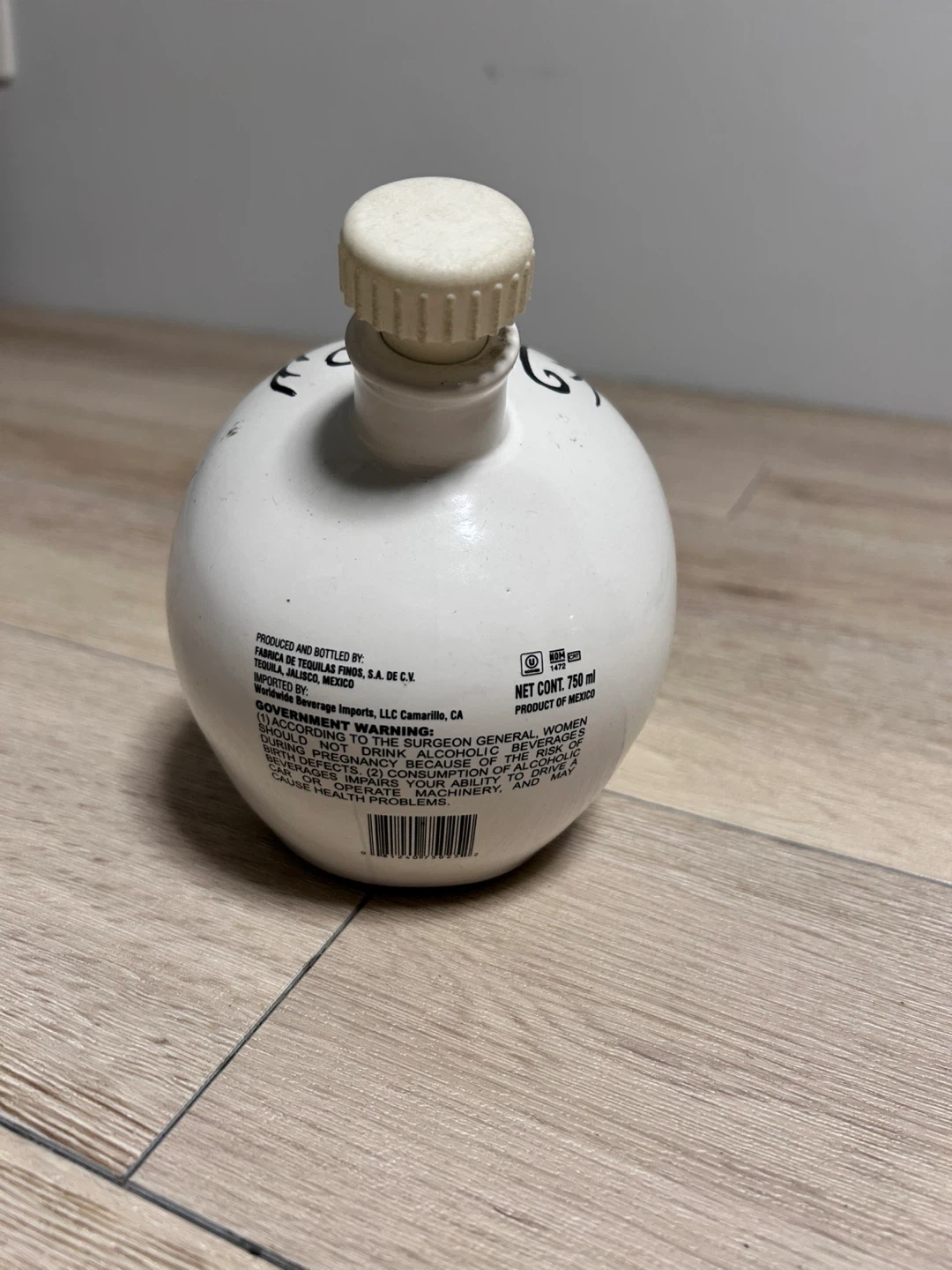 KAH スカルボトル 置物 インテリアの写真3枚目