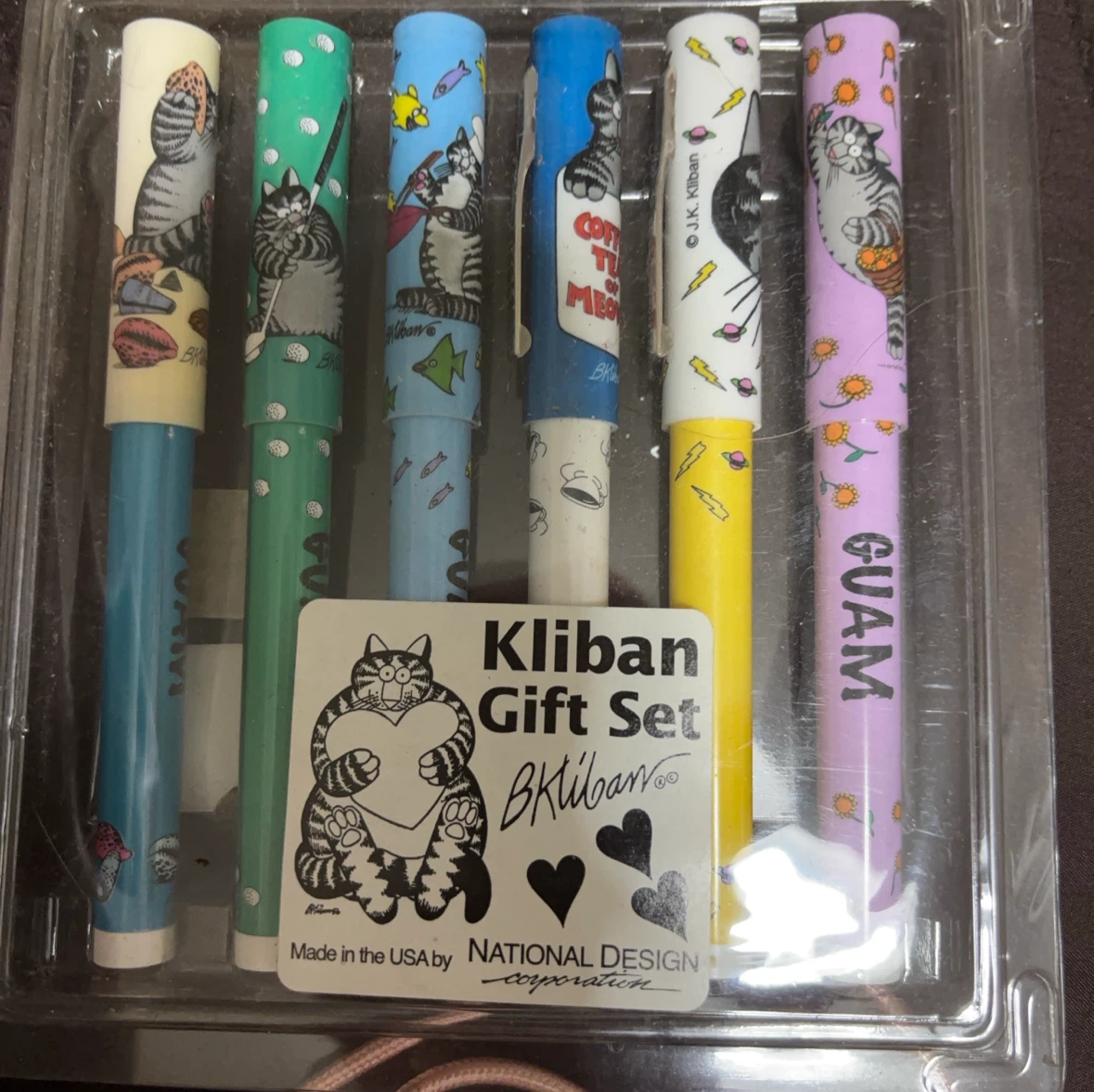 クリバンキャット ペン 6本セット