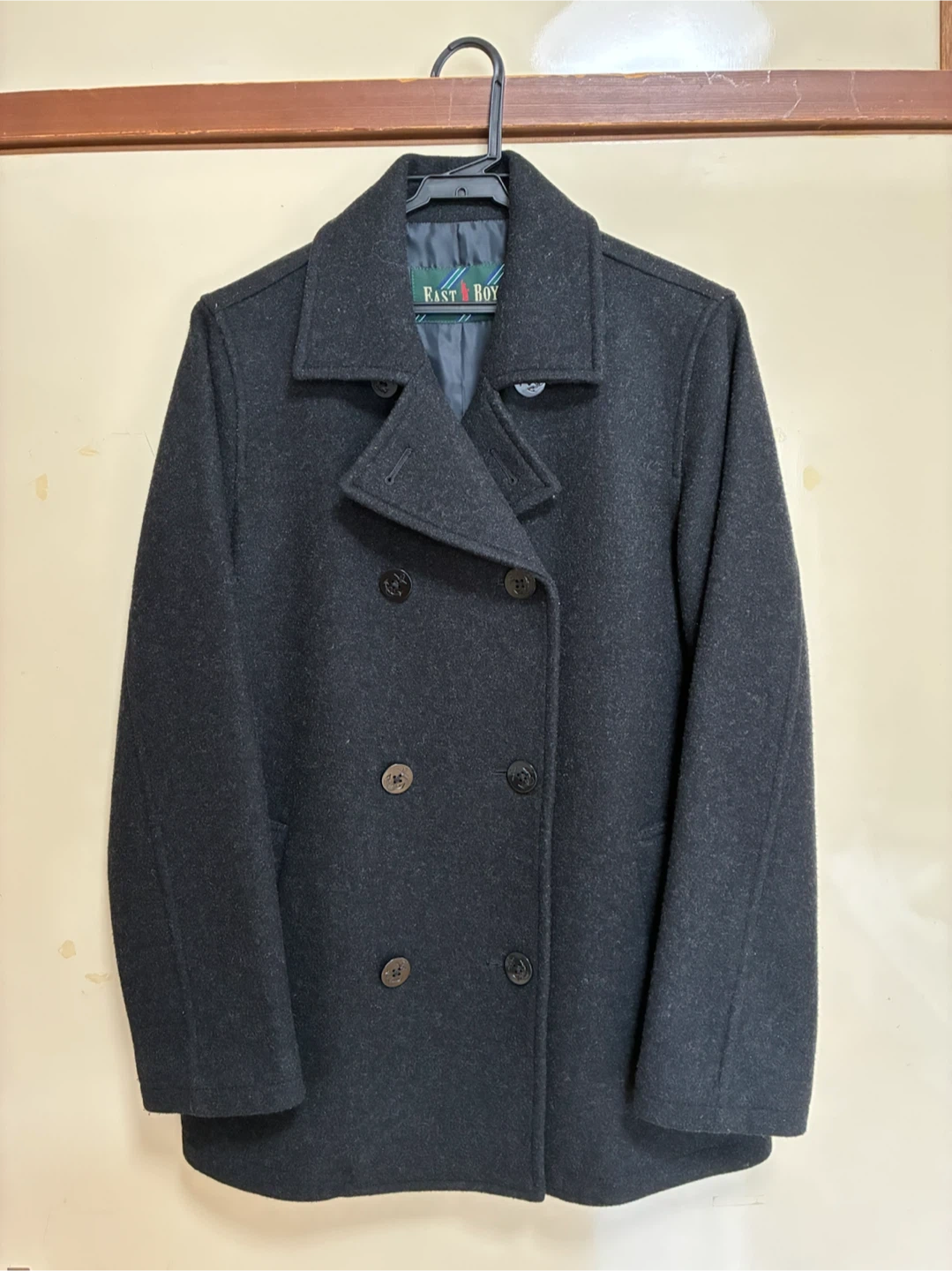 【美品】EAST BOY(イーストボーイ)Pコート 9号
