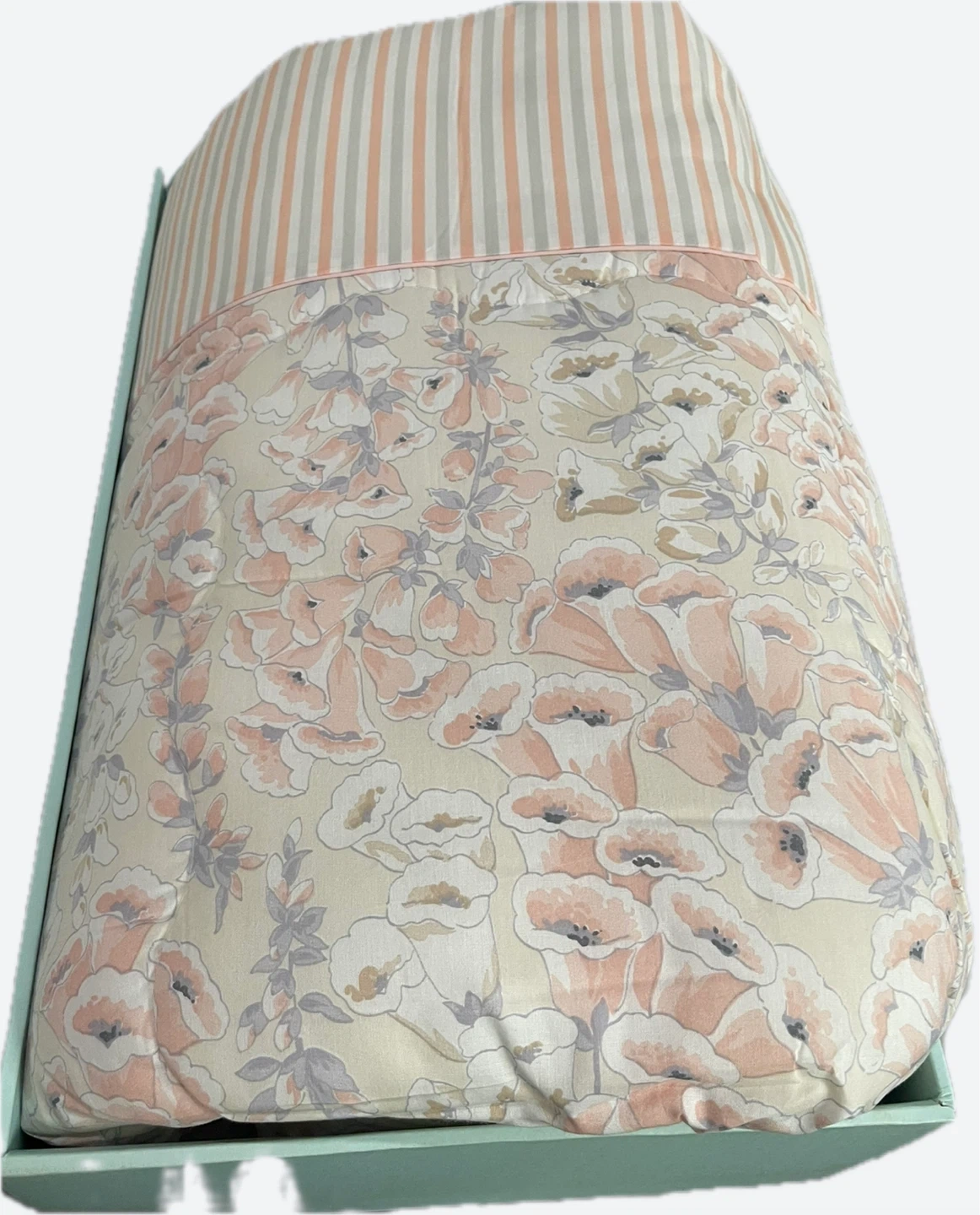 未使用 肌ふとん 140×190cm 花柄