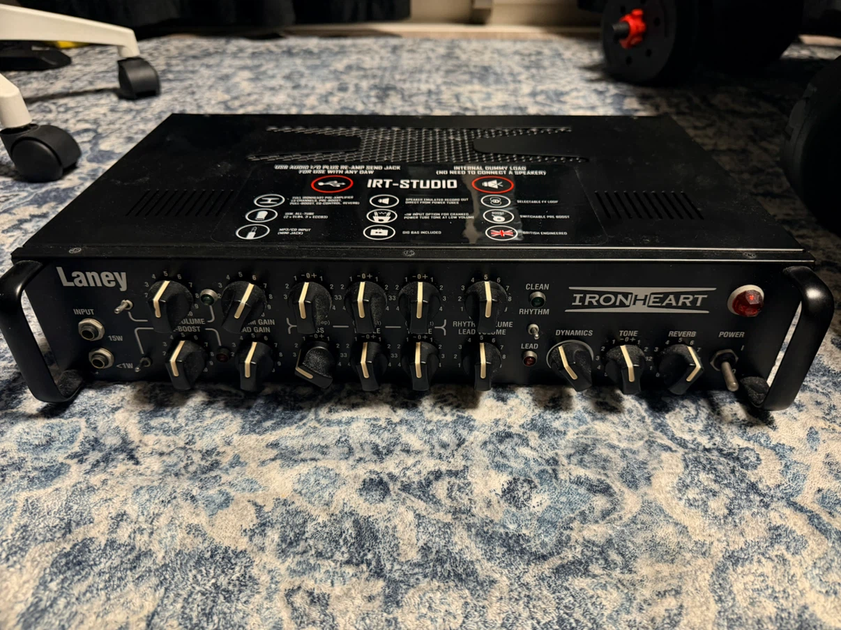 Laney IRT-STUDIO アンプ 220vの写真4枚目