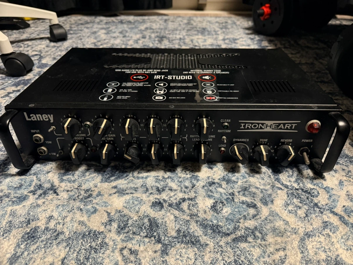 Laney IRT-STUDIO アンプ 220vの写真4枚目