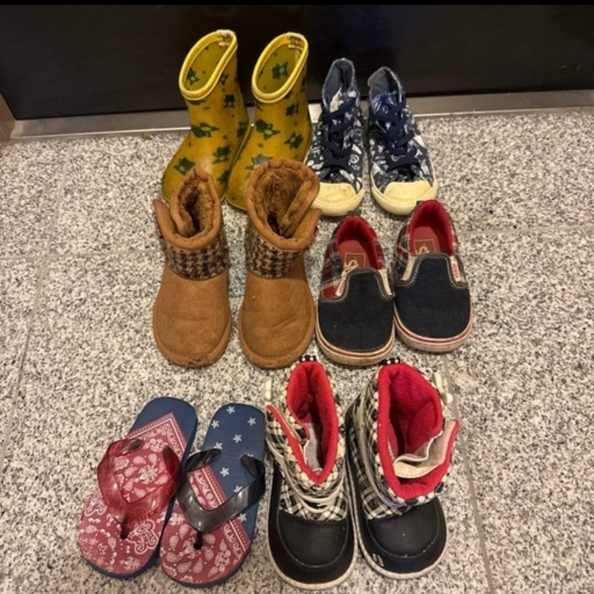 子供用靴 まとめ売り 6足セット