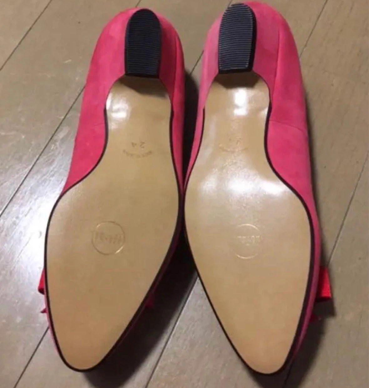 訳あり新品　OPELKA リボンパンプス 24cm　自宅保管未使用の写真2枚目