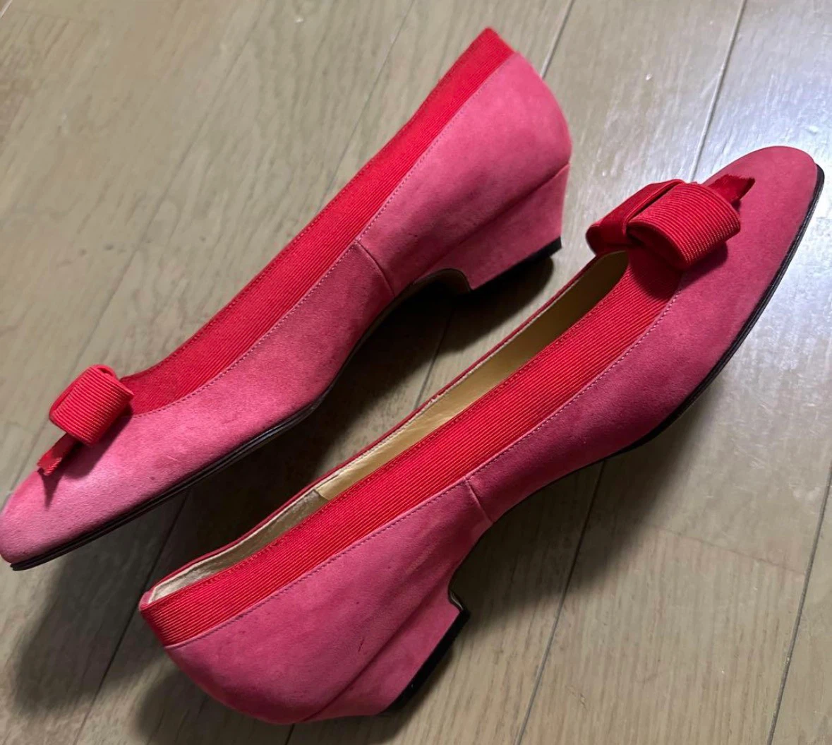 訳あり新品　OPELKA リボンパンプス 24cm　自宅保管未使用の写真4枚目