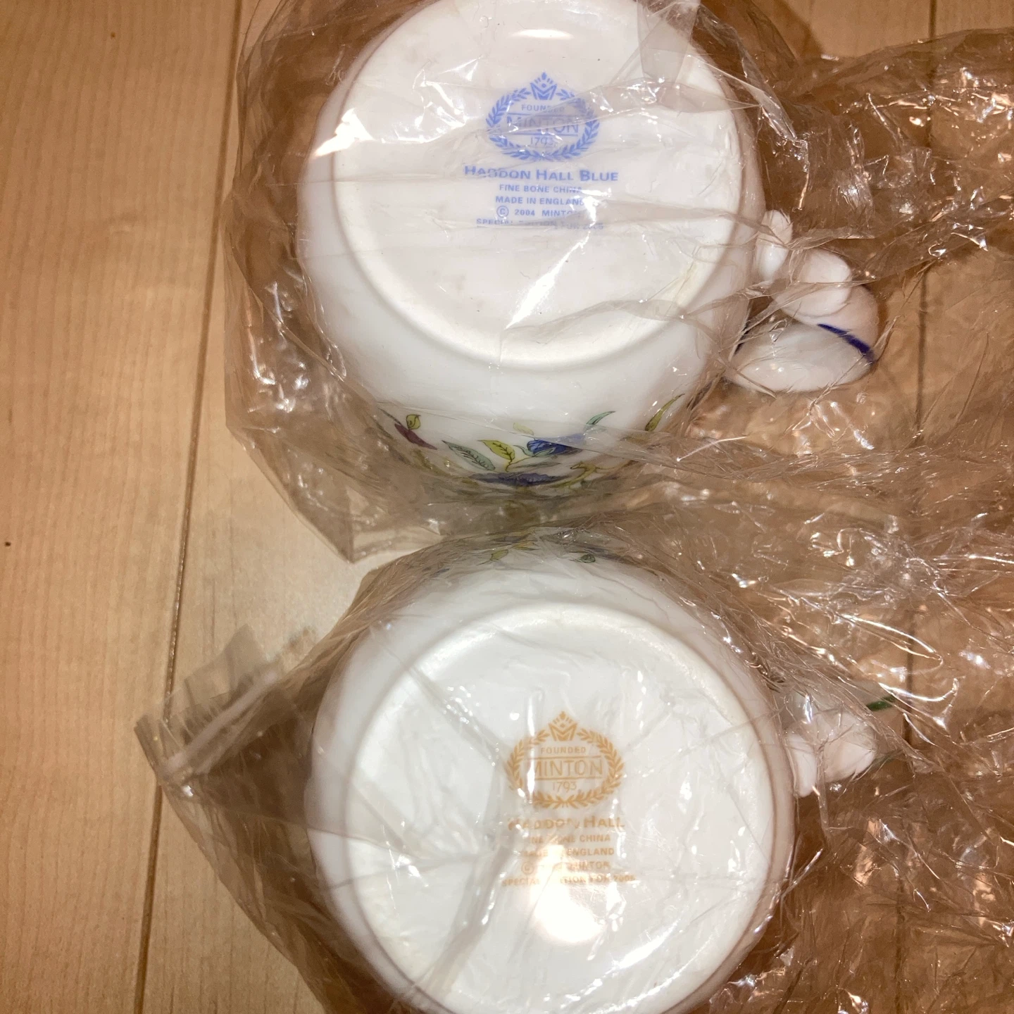 [未使用]MINTON ミントン  ハドンホール マグカップ 2個の写真5枚目