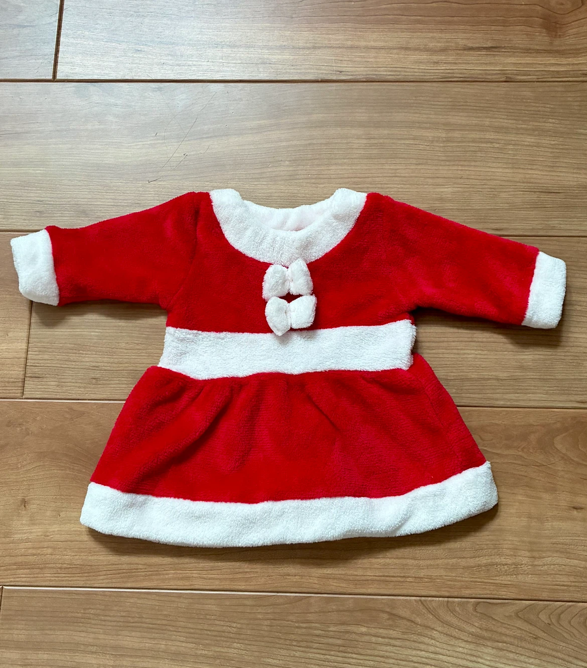 ベビー サンタドレス 70cm クリスマス衣装