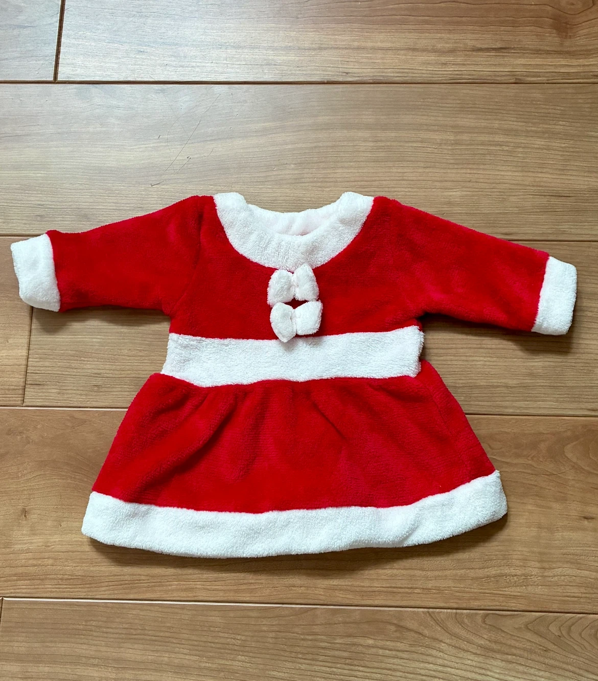 ベビー サンタドレス 70cm クリスマス衣装