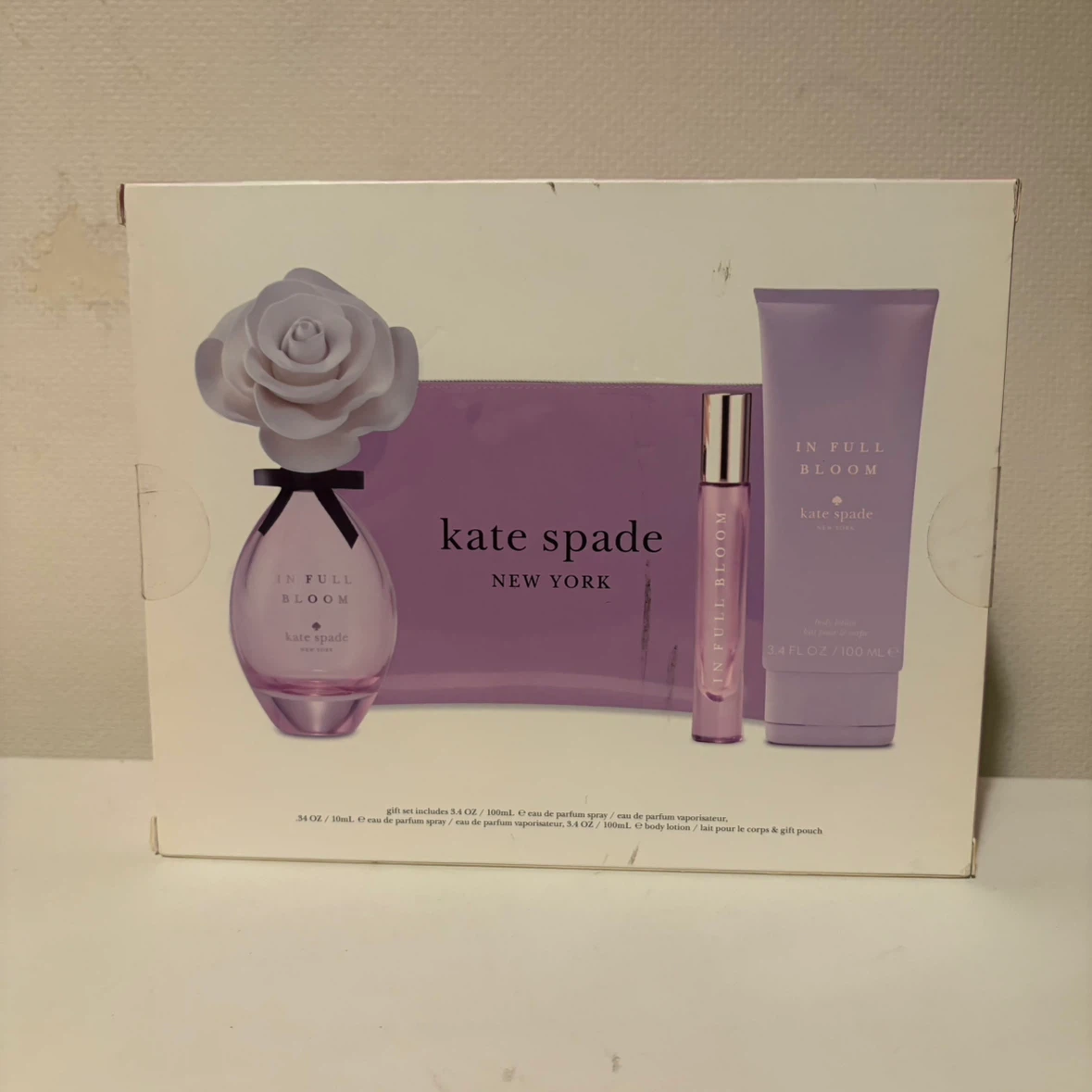 《未開封》kate spade NEW YORK インフルブルーム ギフトセット 香水 ローション
