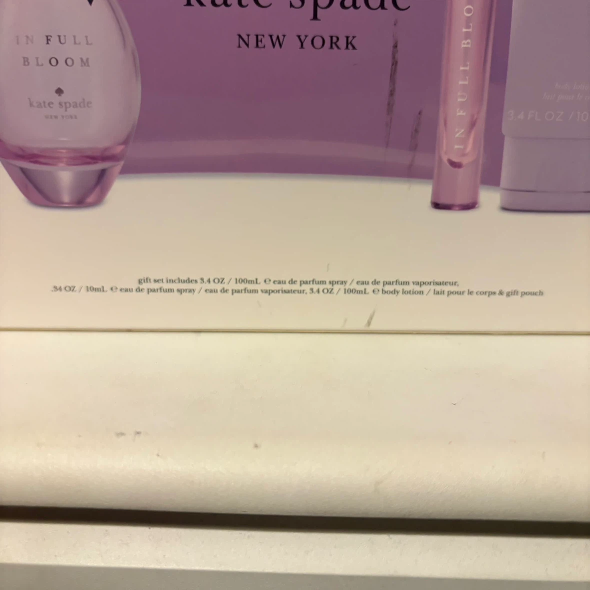 《未開封》kate spade NEW YORK インフルブルーム ギフトセット 香水 ローションの写真4枚目