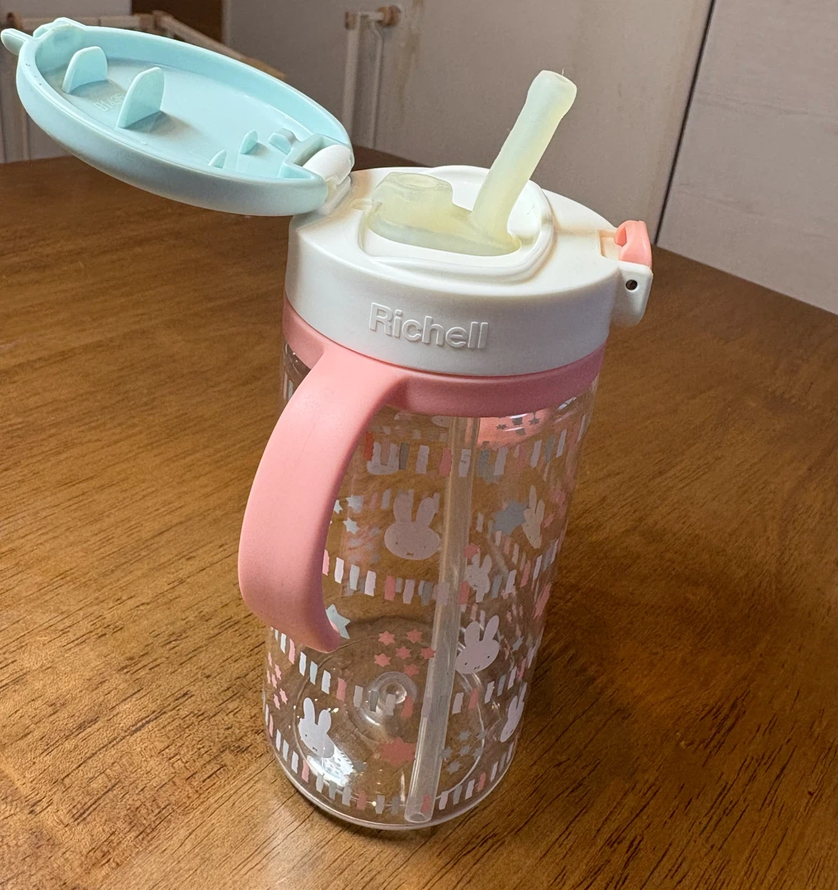 リッチェル ミッフィー ストローマグ お食事セットの写真2枚目