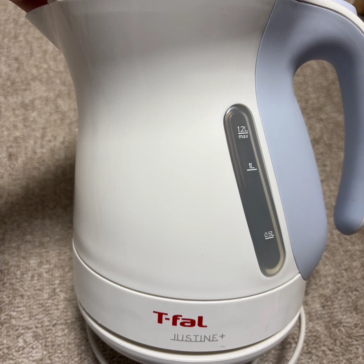 ティファール 電気ケトル ジャスティン+ 1.2Lの写真2枚目
