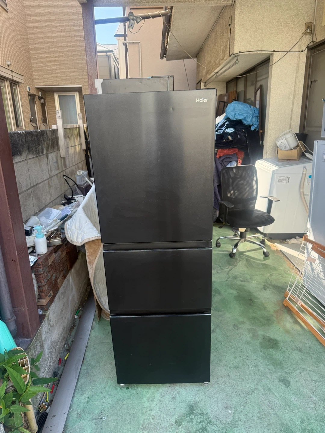 ハイアール 冷蔵庫 JR-CV29A ブラック 286L 2022年製
