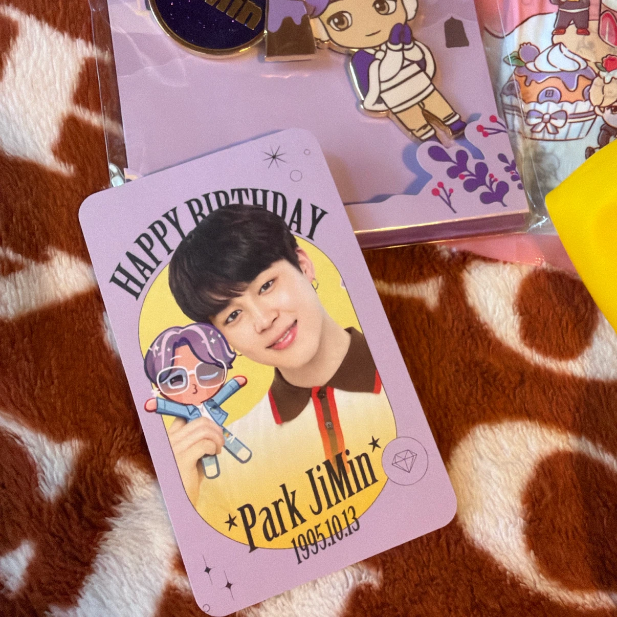 84%オフ❣️【激安SALE🎀】新品未使用🩷公式 BTS タイニータン JIMINセット 🎈バルーン付き🎈の写真7枚目