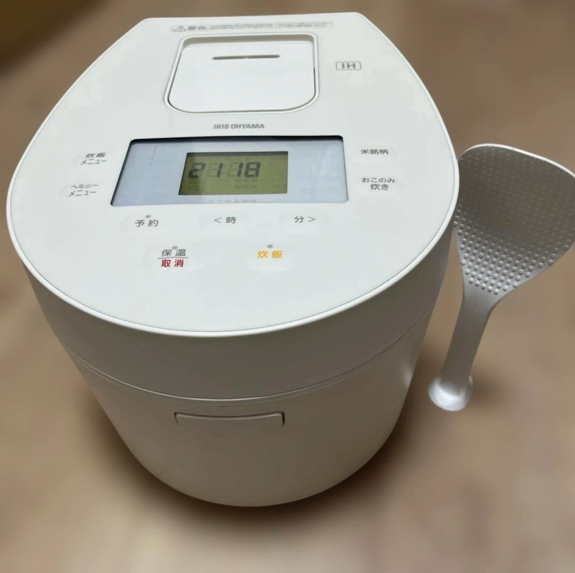 アイリスオーヤマ IH炊飯器 3合炊き