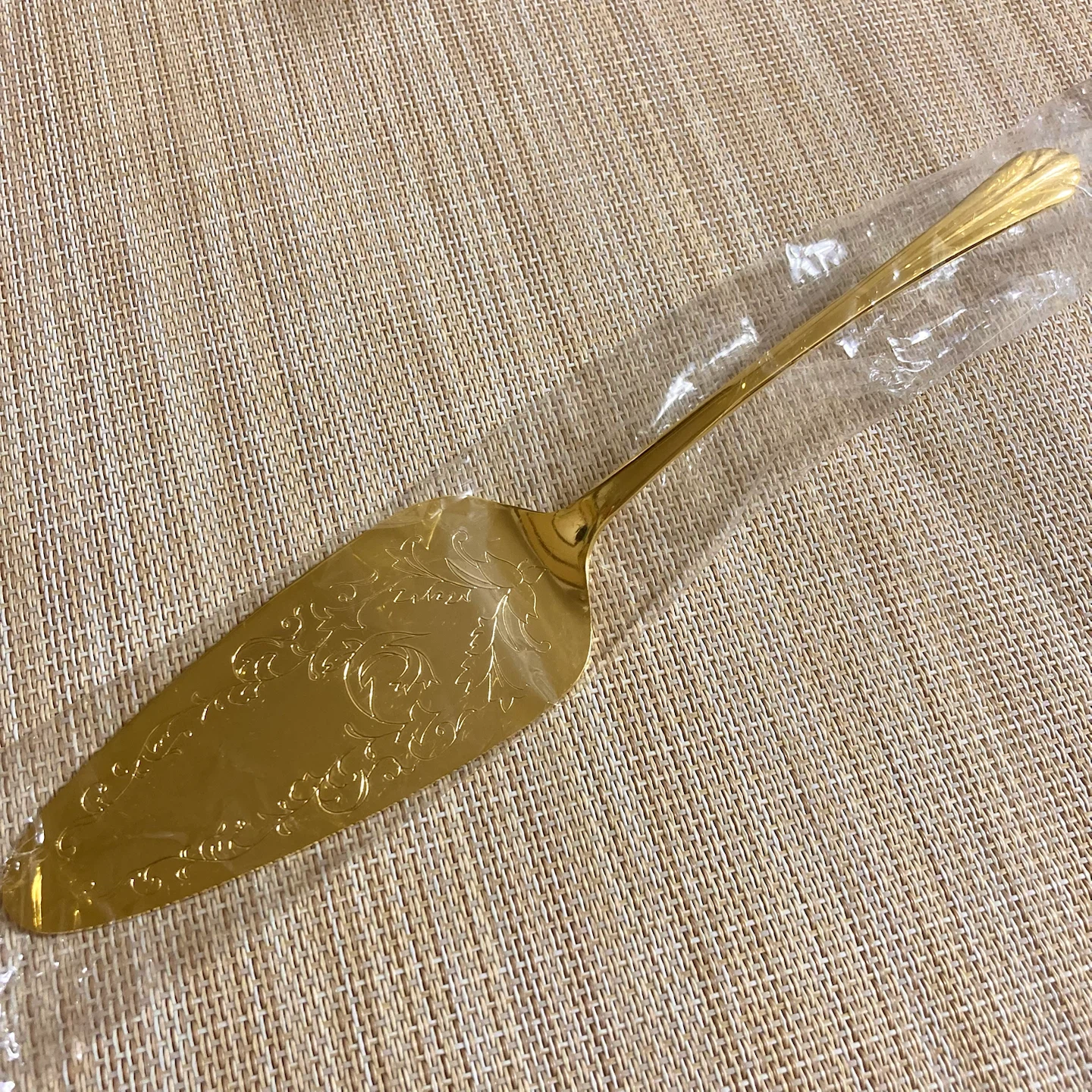 新品　ケーキサーバー　レトロ　ステンレス