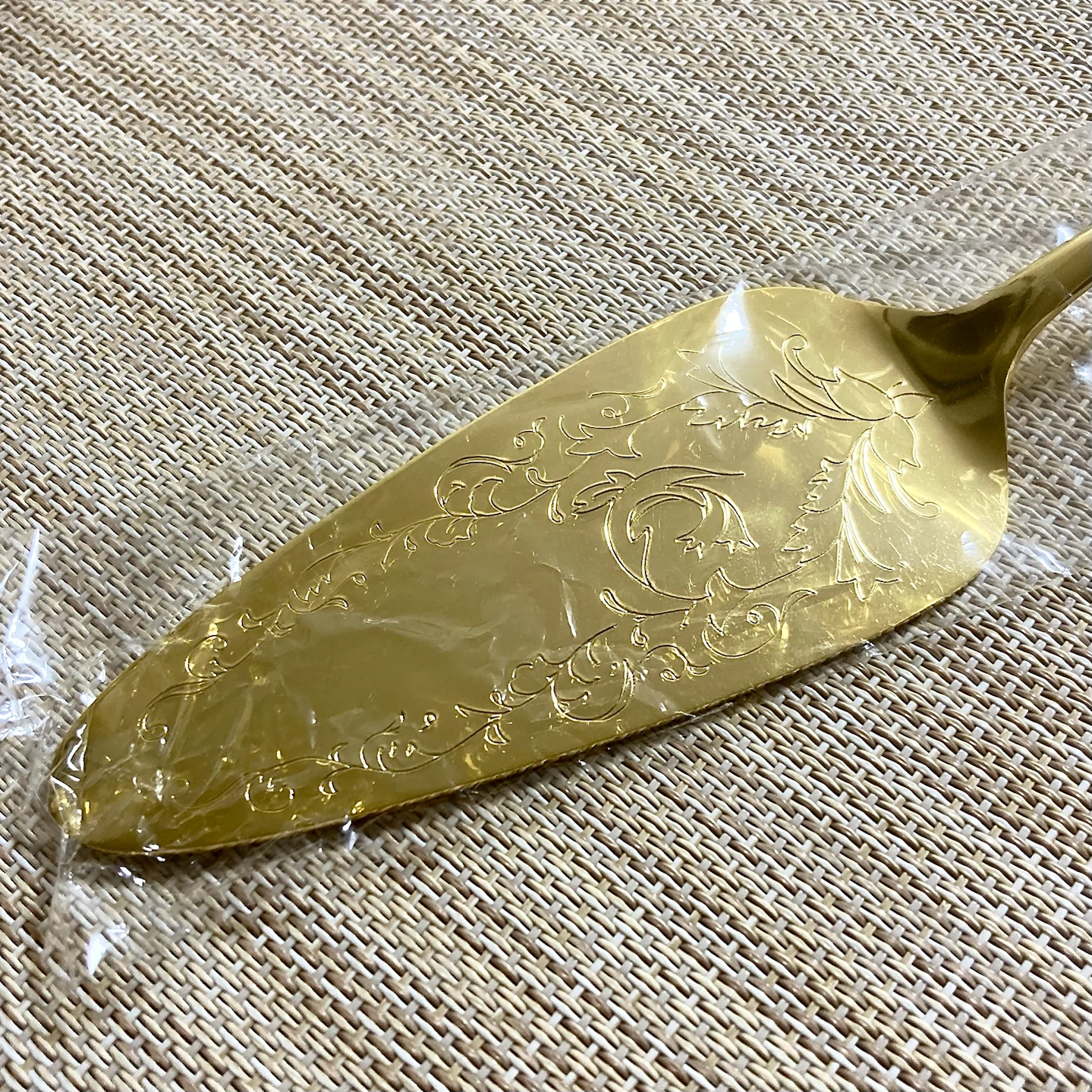 新品　ケーキサーバー　レトロ　ステンレスの写真2枚目