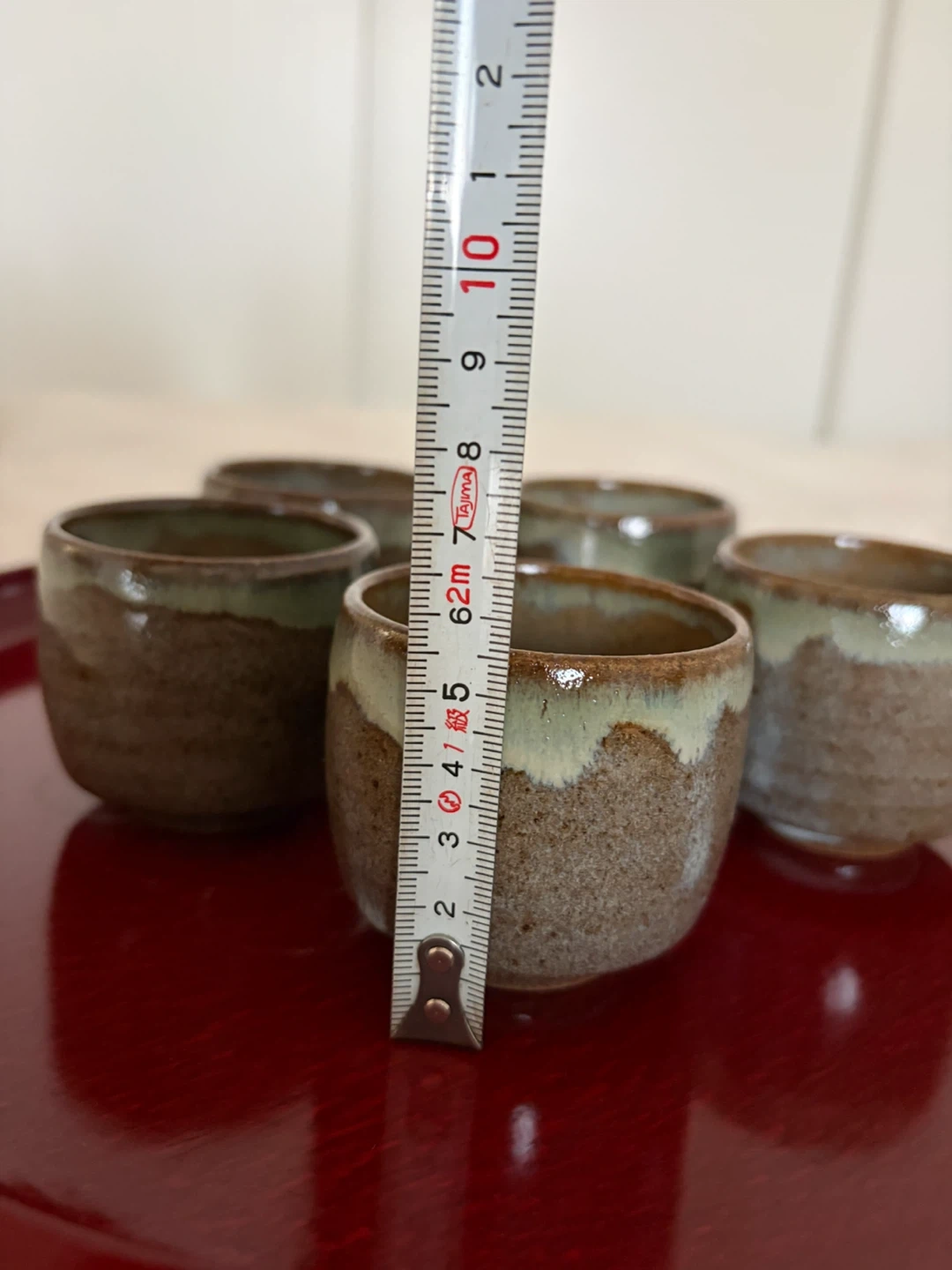 陶器 湯呑み 5客セットの写真2枚目