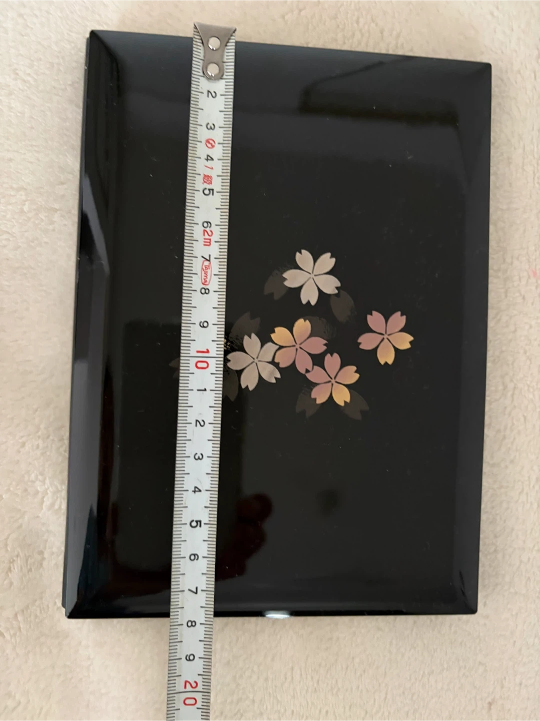 撫松庵 電話帳 アドレス帳 高級漆桜柄の写真5枚目