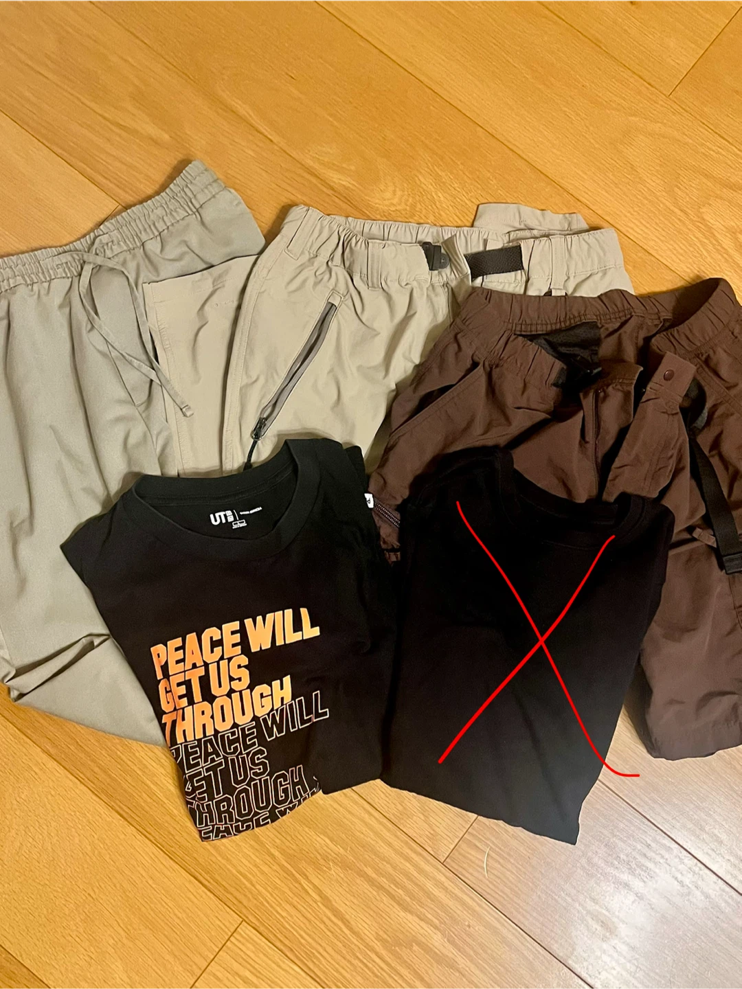160㎝まとめ売り　Tシャツとパンツ 3点セット