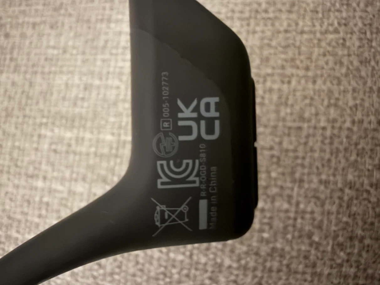 ショックス 骨伝導イヤホン S810 (Shokz OpenRun Pro (型號 S810))の写真4枚目