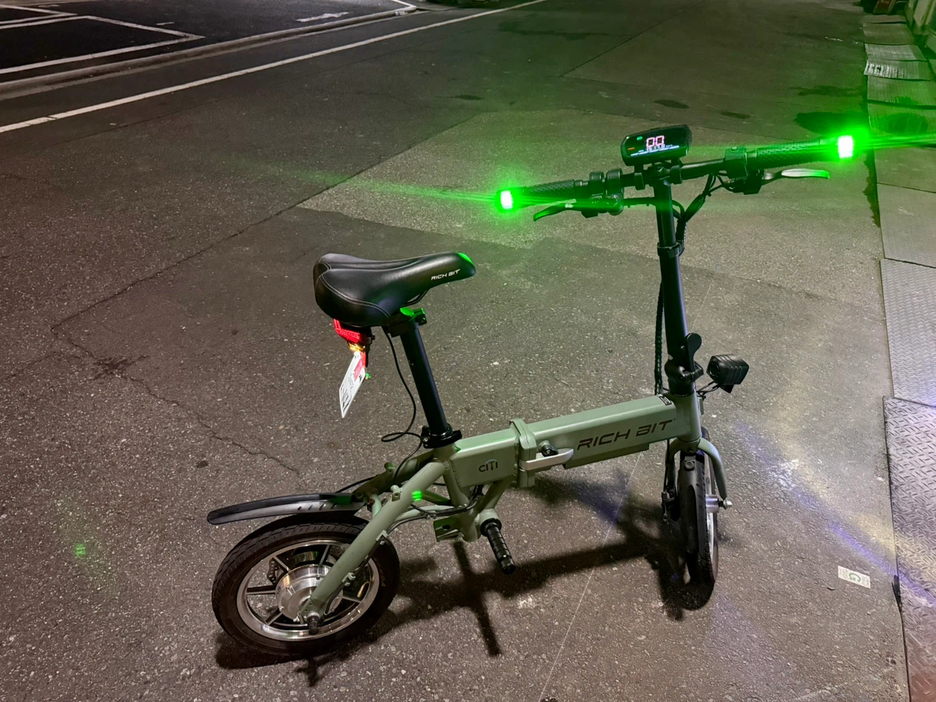 リッチビット 折りたたみ電動自転車