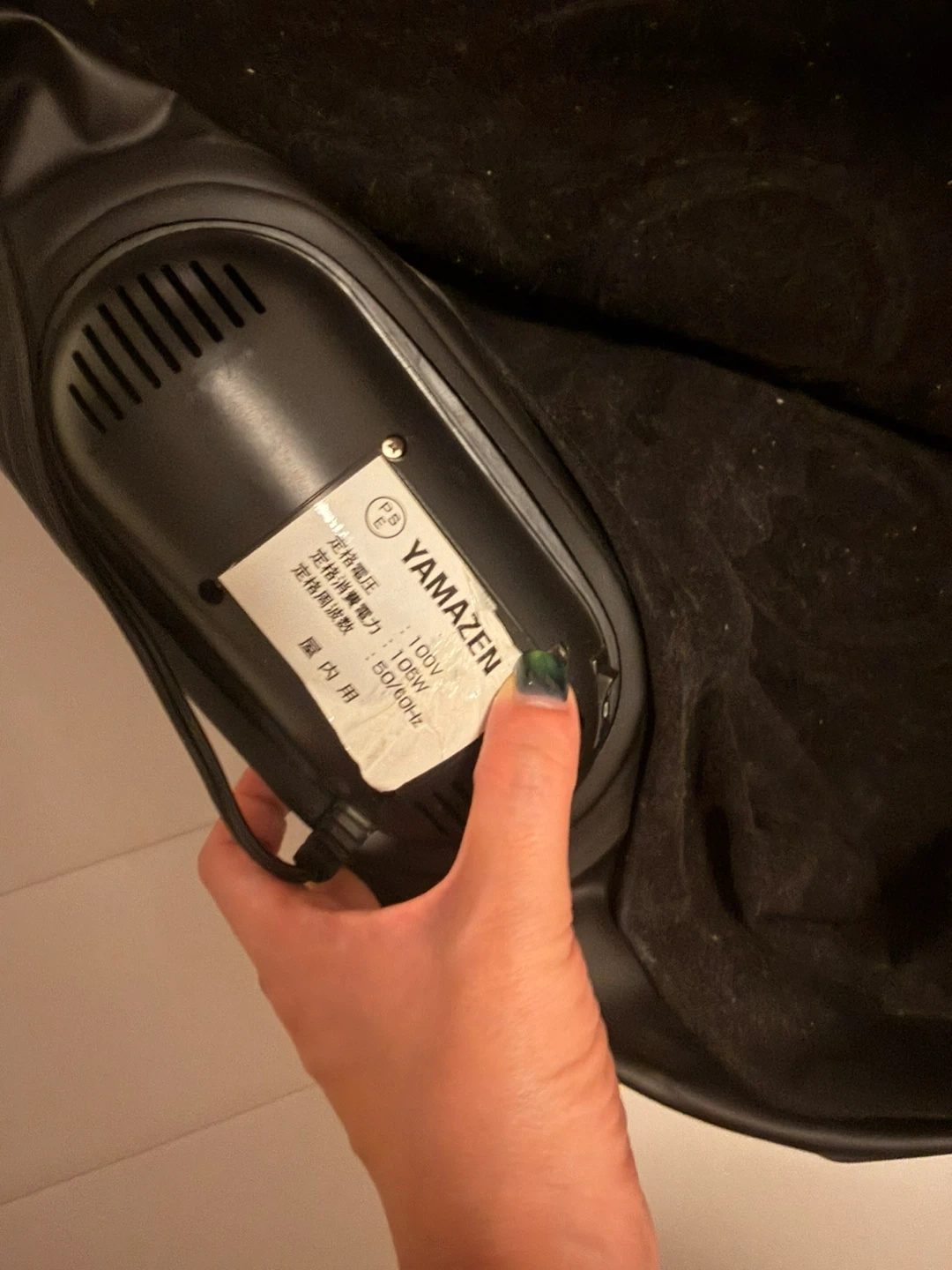 Yamazen クイックエアベッド 電動ポンプ付きの写真4枚目