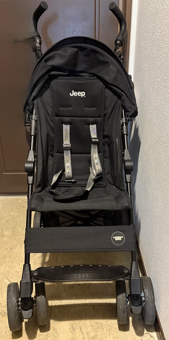 ジープ ベビーカー ブラック