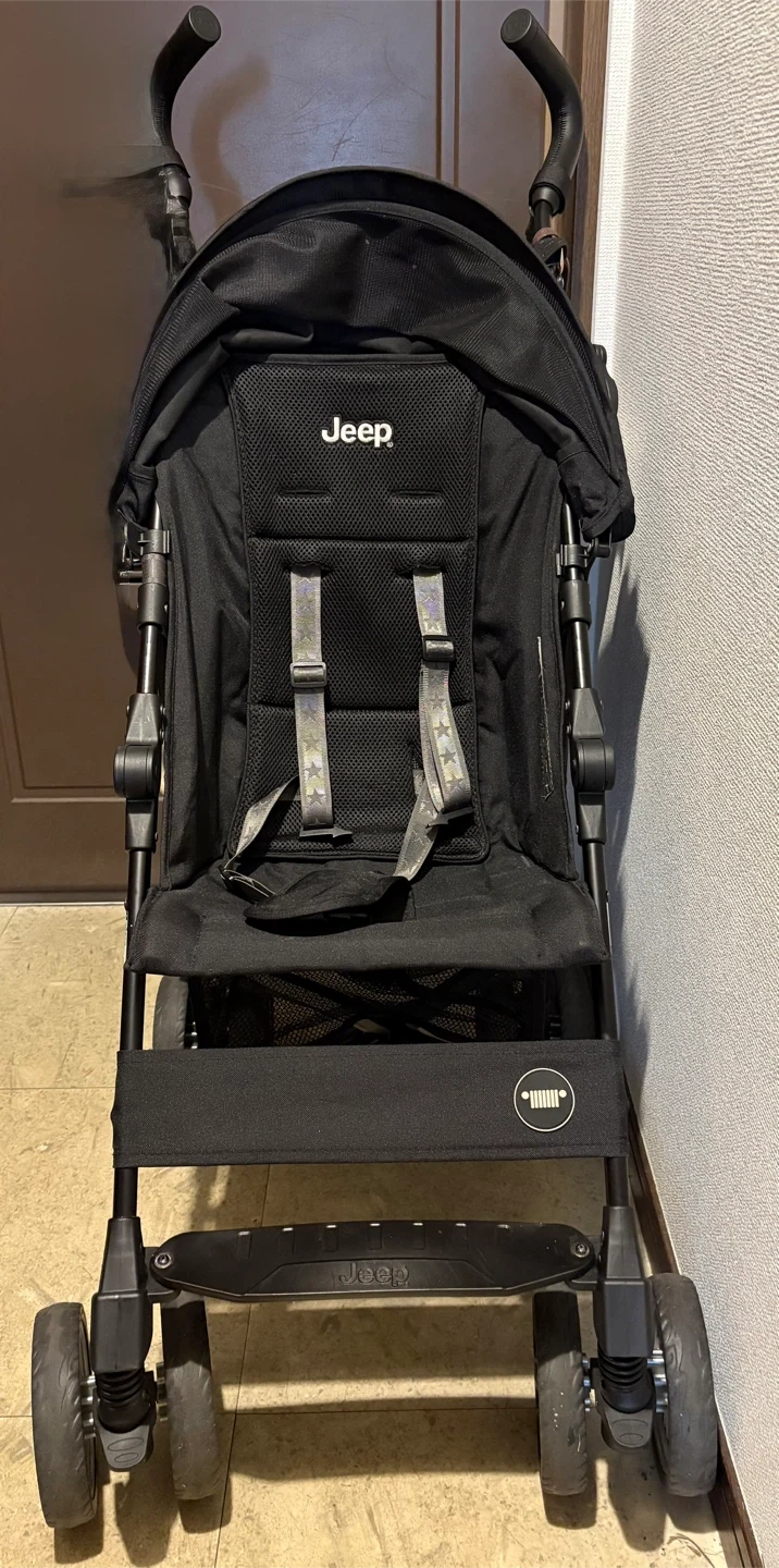 ジープ ベビーカー ブラック