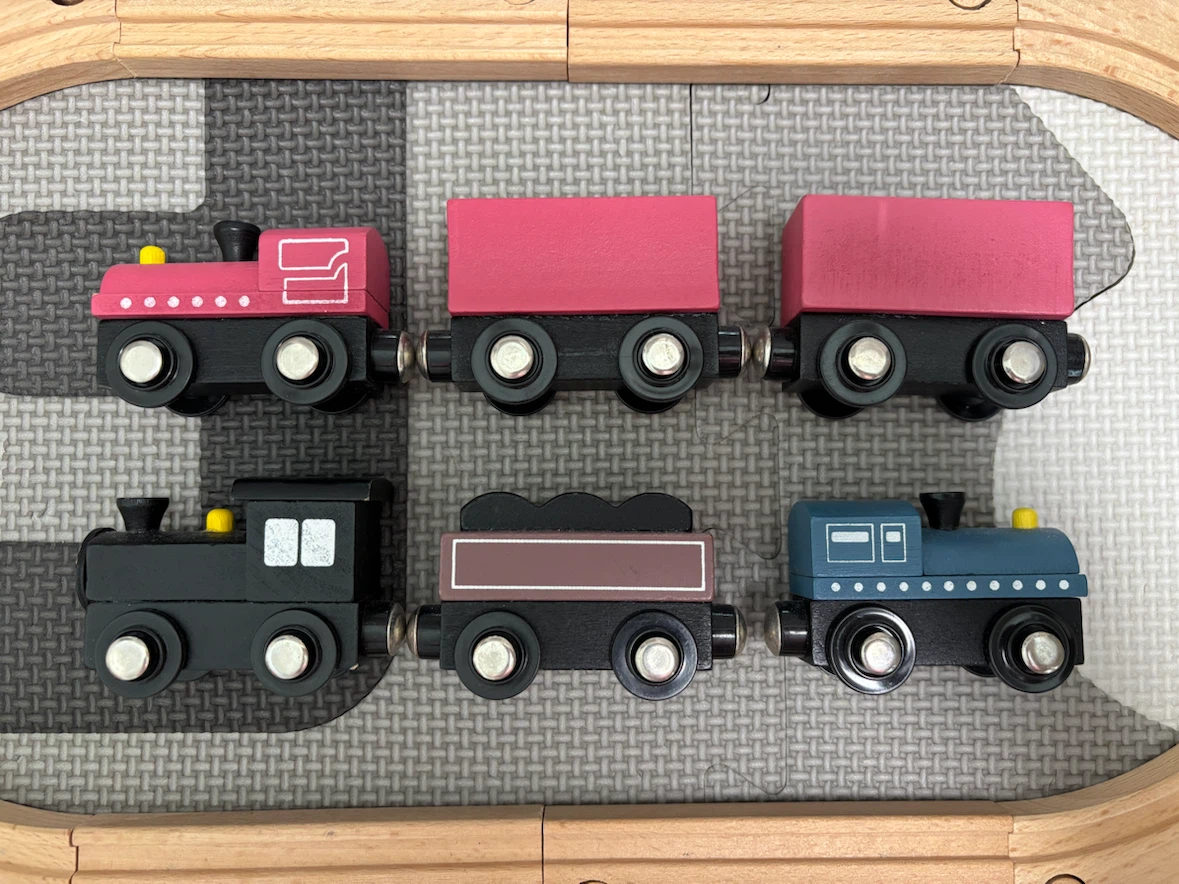 木製レール&電車の写真3枚目