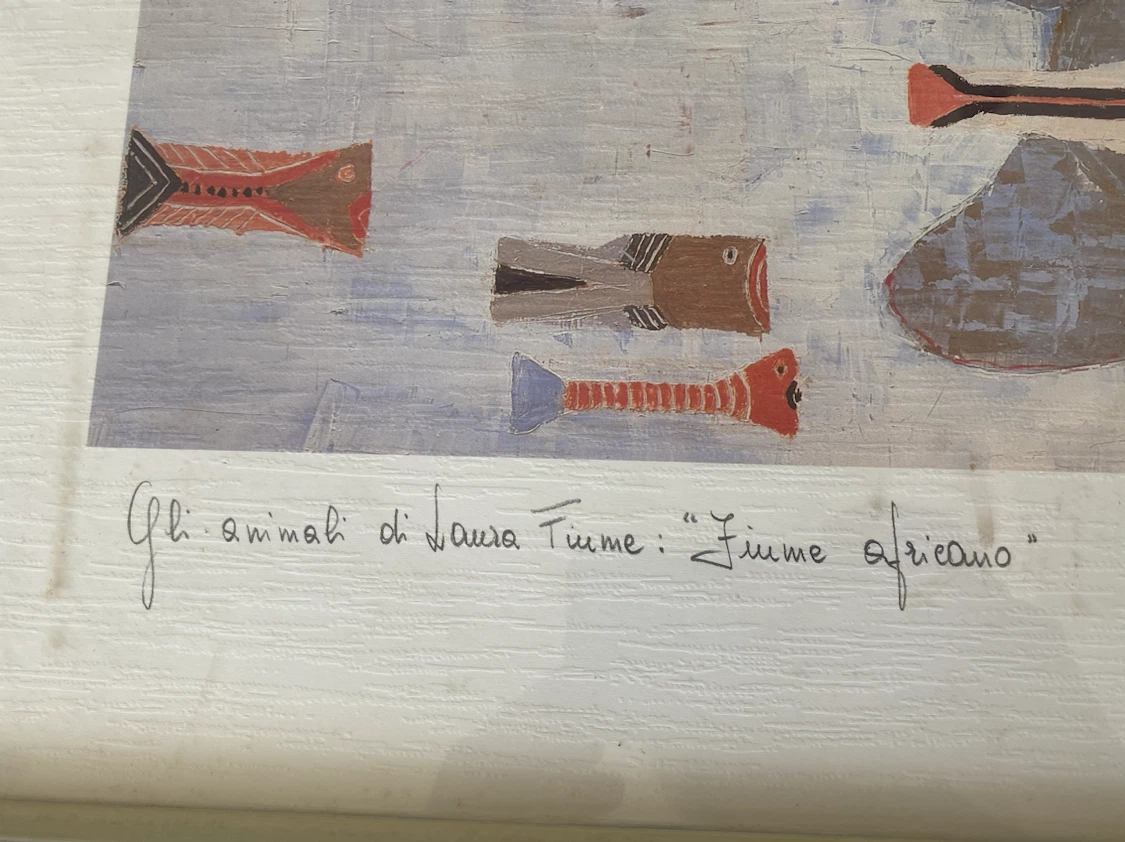 ラウラ・フィウメ 絵画 額装の写真4枚目