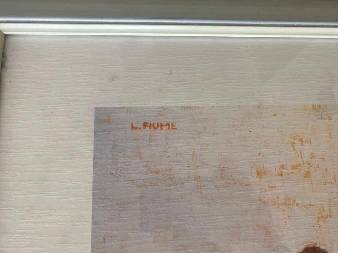 ラウラ・フィウメ 絵画 額装の写真5枚目