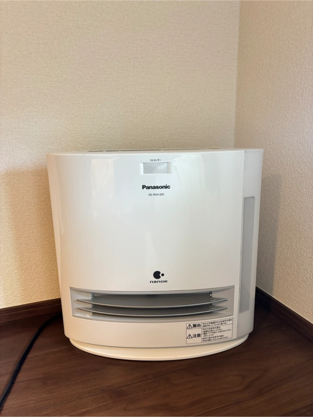 パナソニック 加湿セラミックファンヒーター DS-FKK1205 2021年製