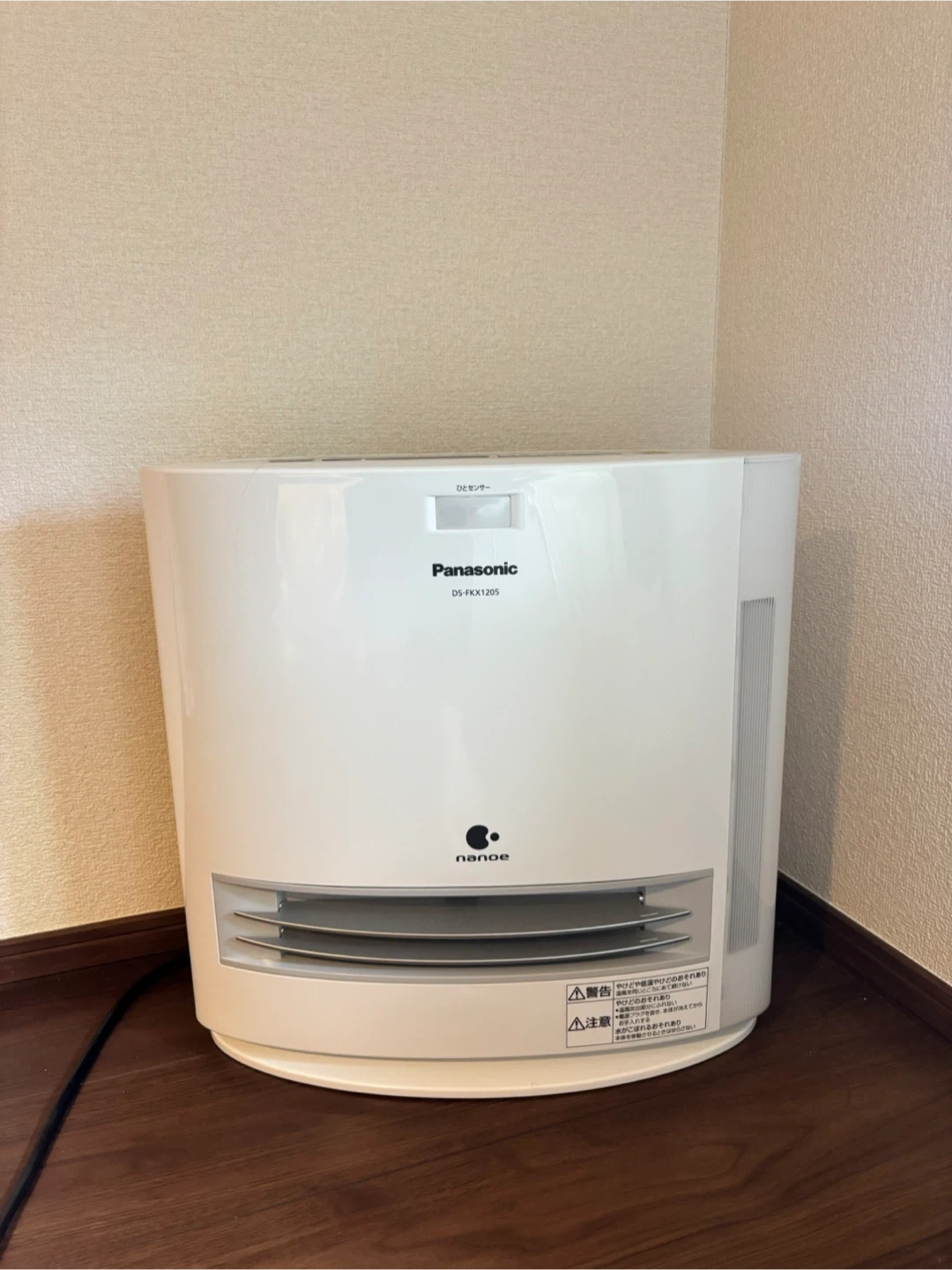 パナソニック 加湿セラミックファンヒーター DS-FKK1205 2021年製