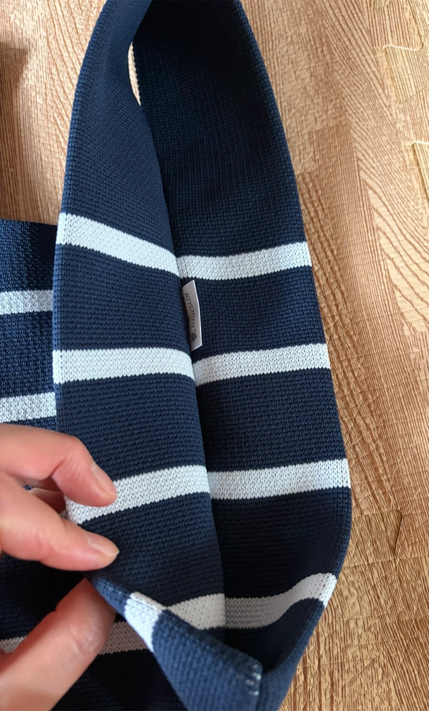 新品 崎陽軒ニットバッグの写真5枚目