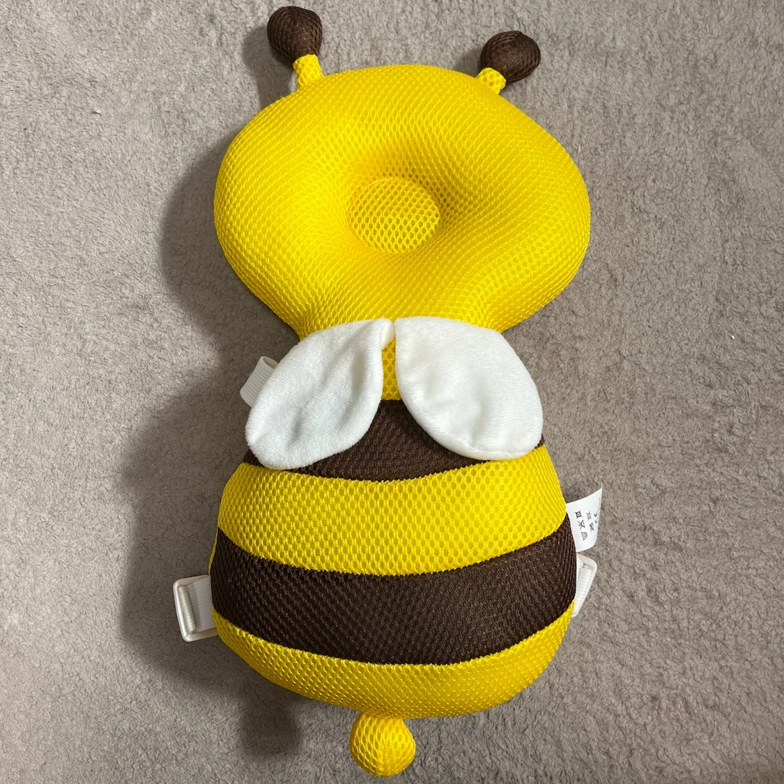 【美品】 ベビー ヘッドガード 転倒防止 ハチ 蜂