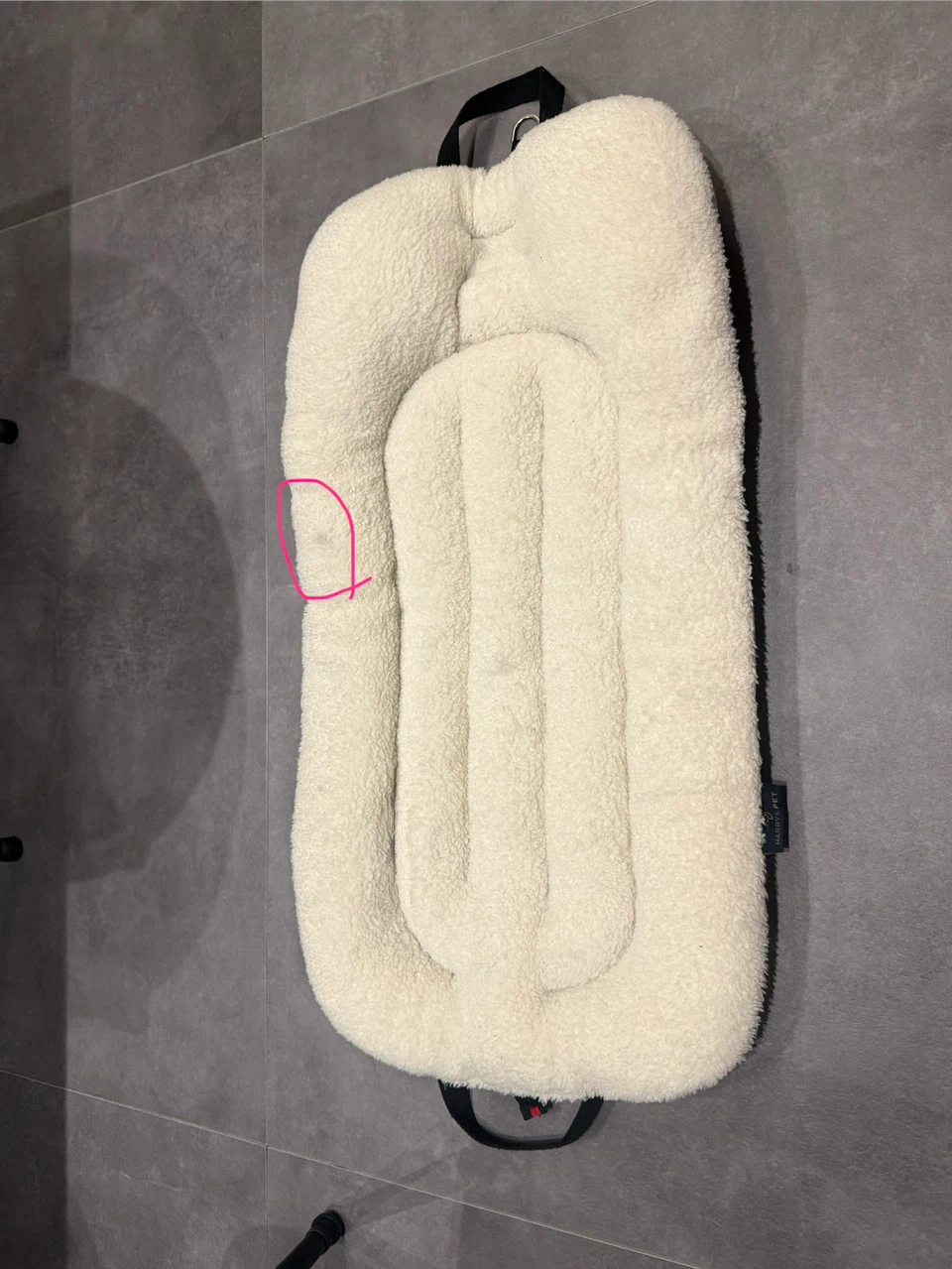 ハリーズペット ペットカート用ライナー ホワイトの写真2枚目