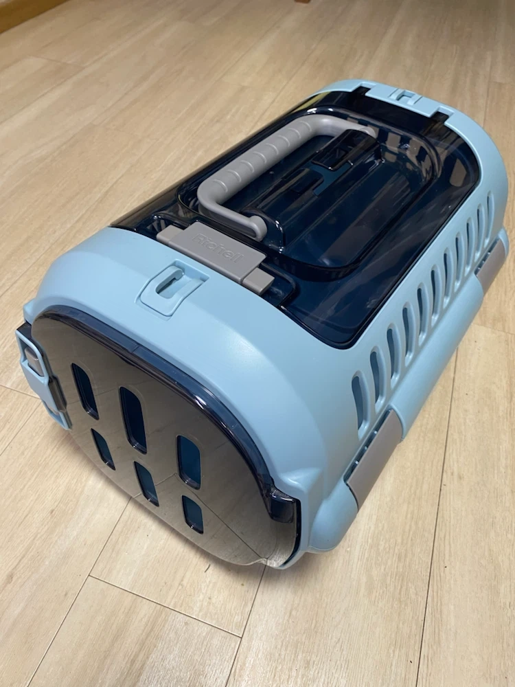 リッチェル ペット用キャリー ブルー