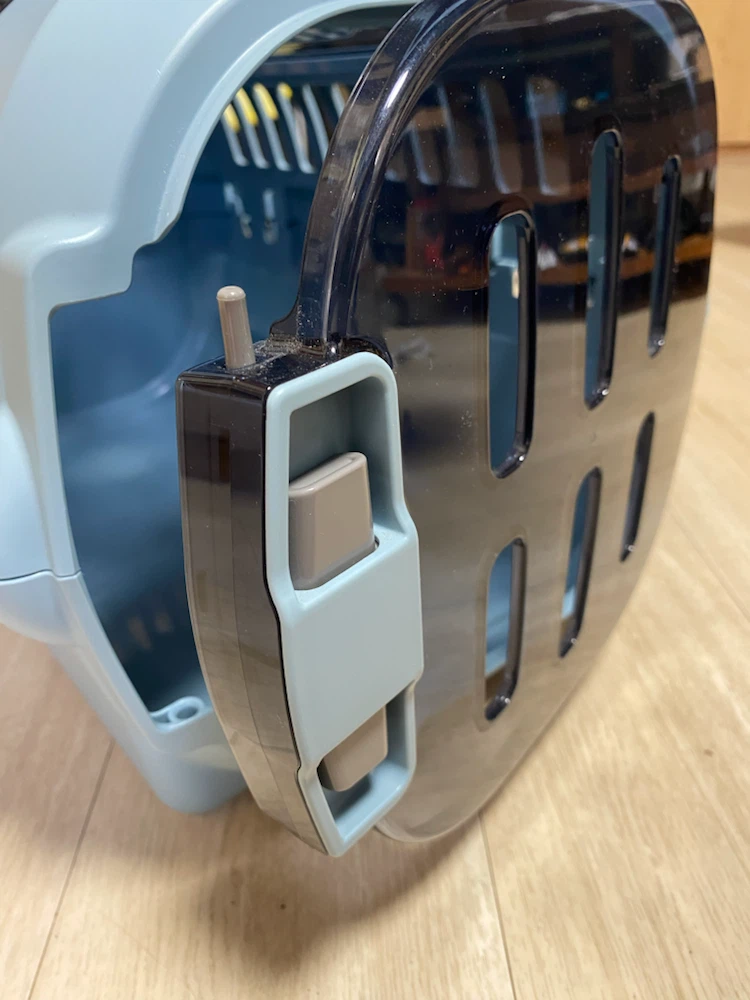 リッチェル ペット用キャリー ブルーの写真2枚目