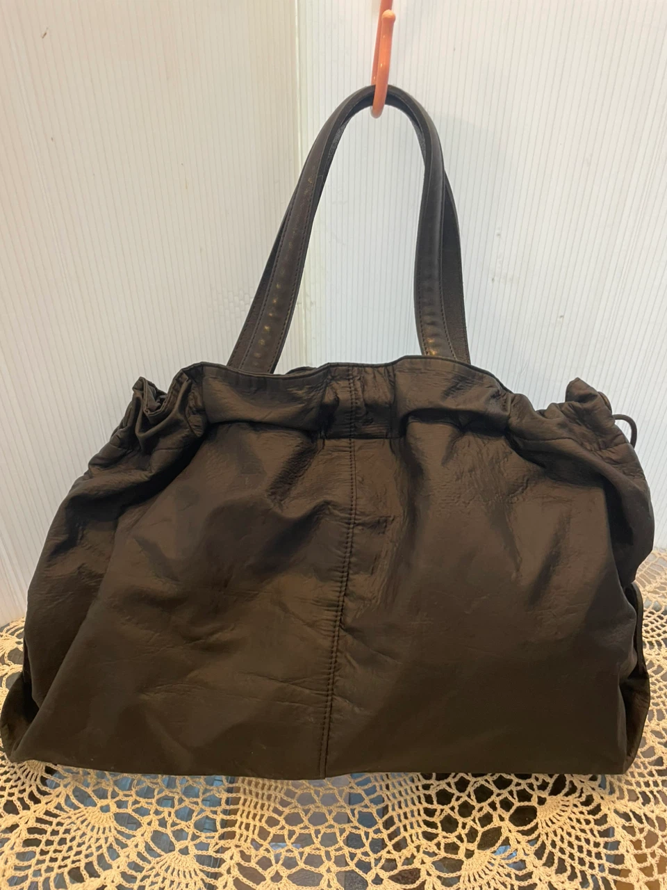 黒色 トートバッグ 肩掛け可