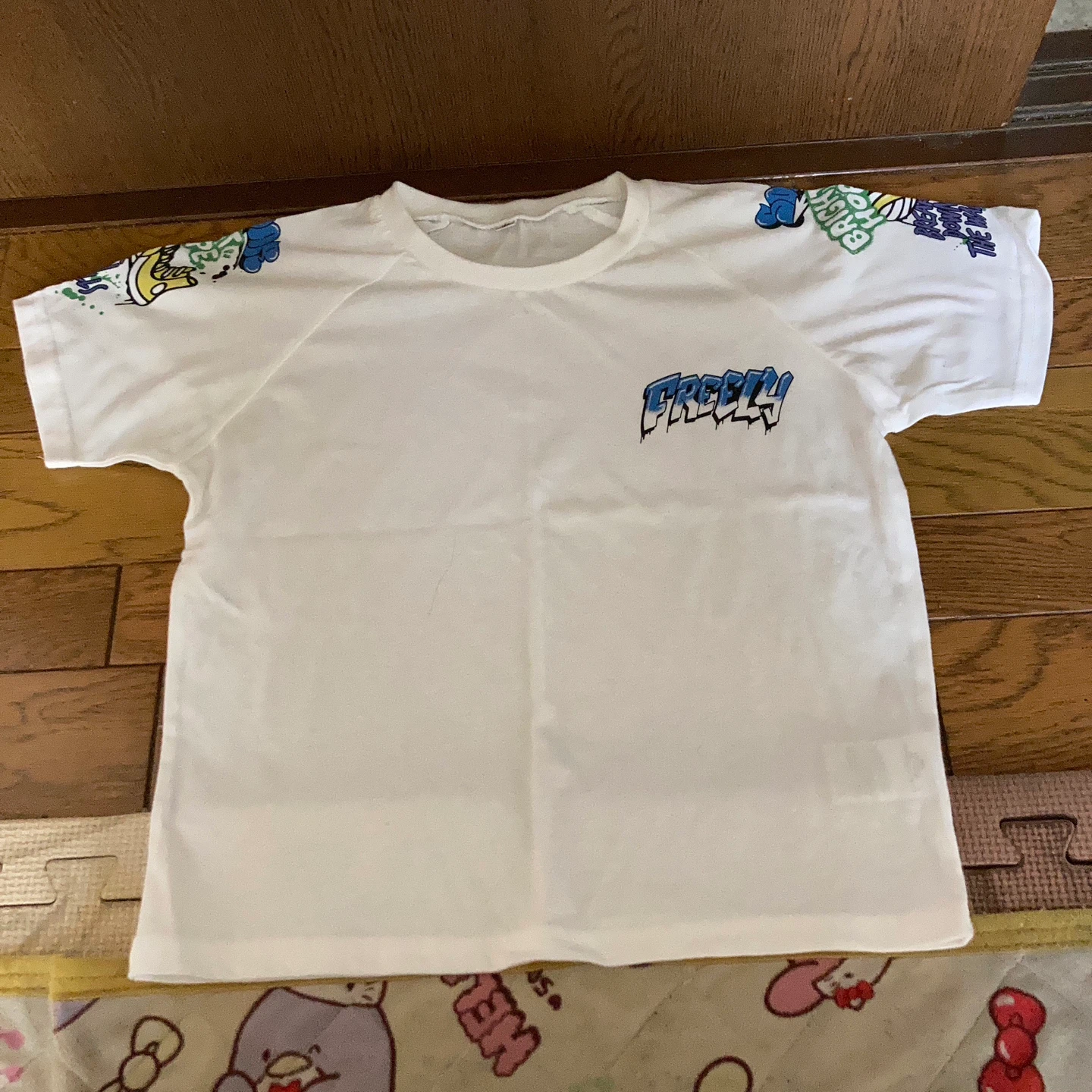 子供服 Tシャツ ホワイト 130cm