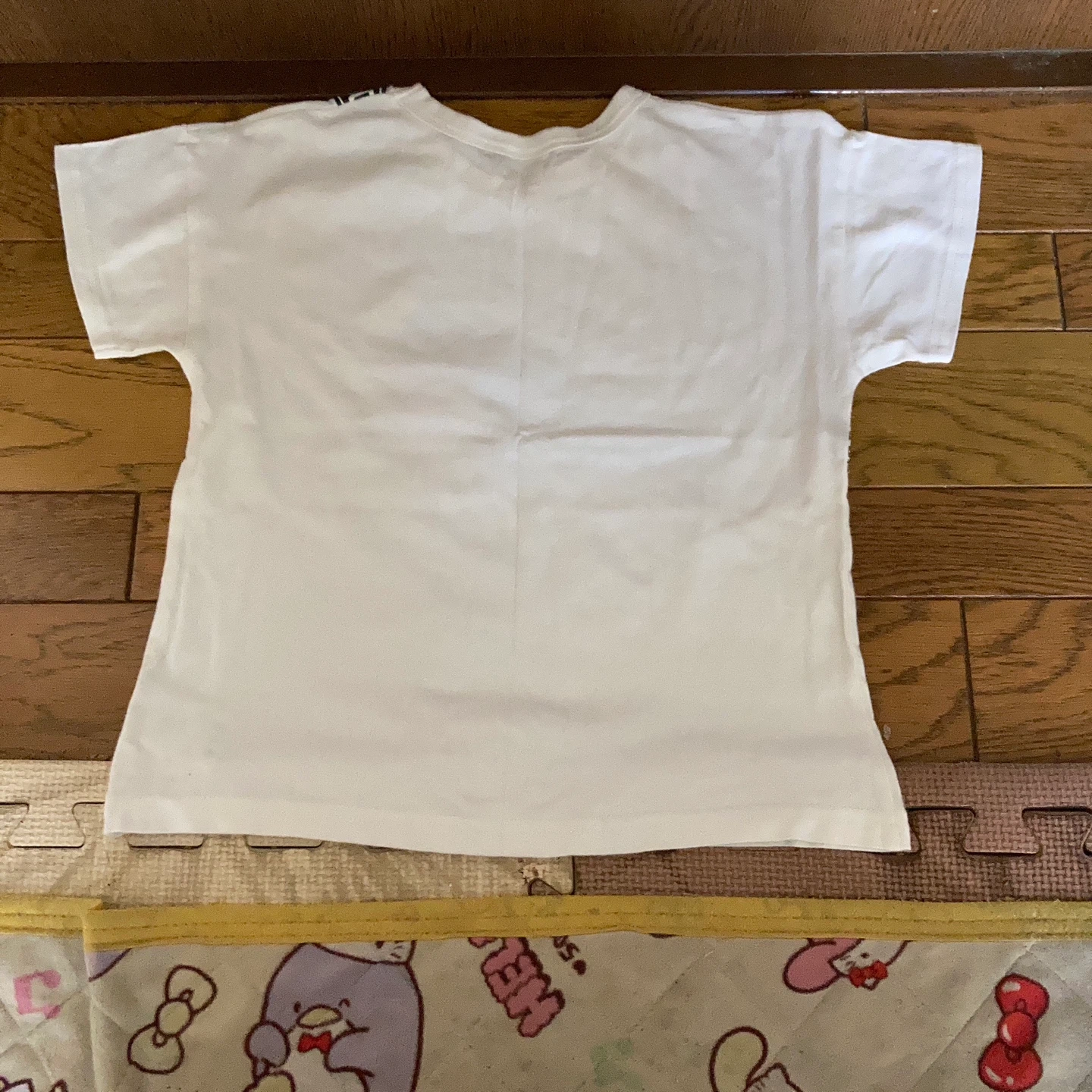 子供服 ボディーバッグ風プリントTシャツ 白 120cmの写真2枚目