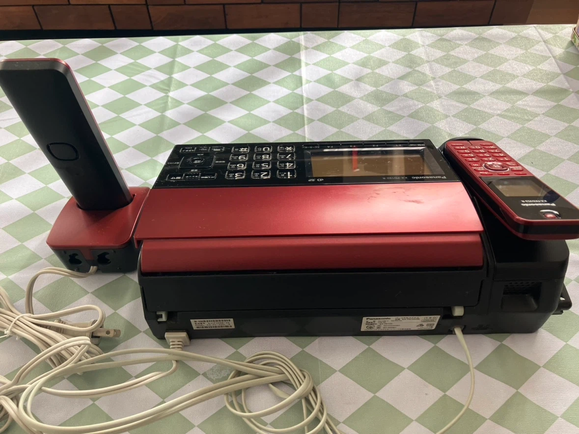 パナソニック パーソナルファックス KX-PD102DL-Rの写真3枚目