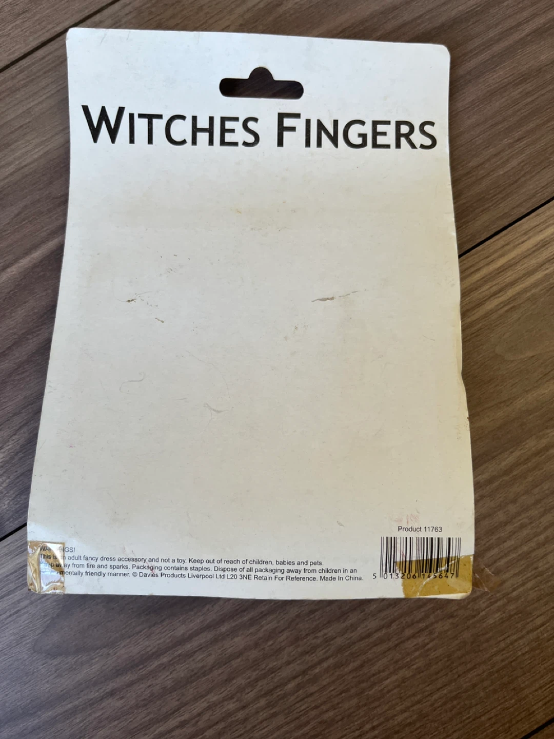 魔女の指 仮装グッズの写真2枚目