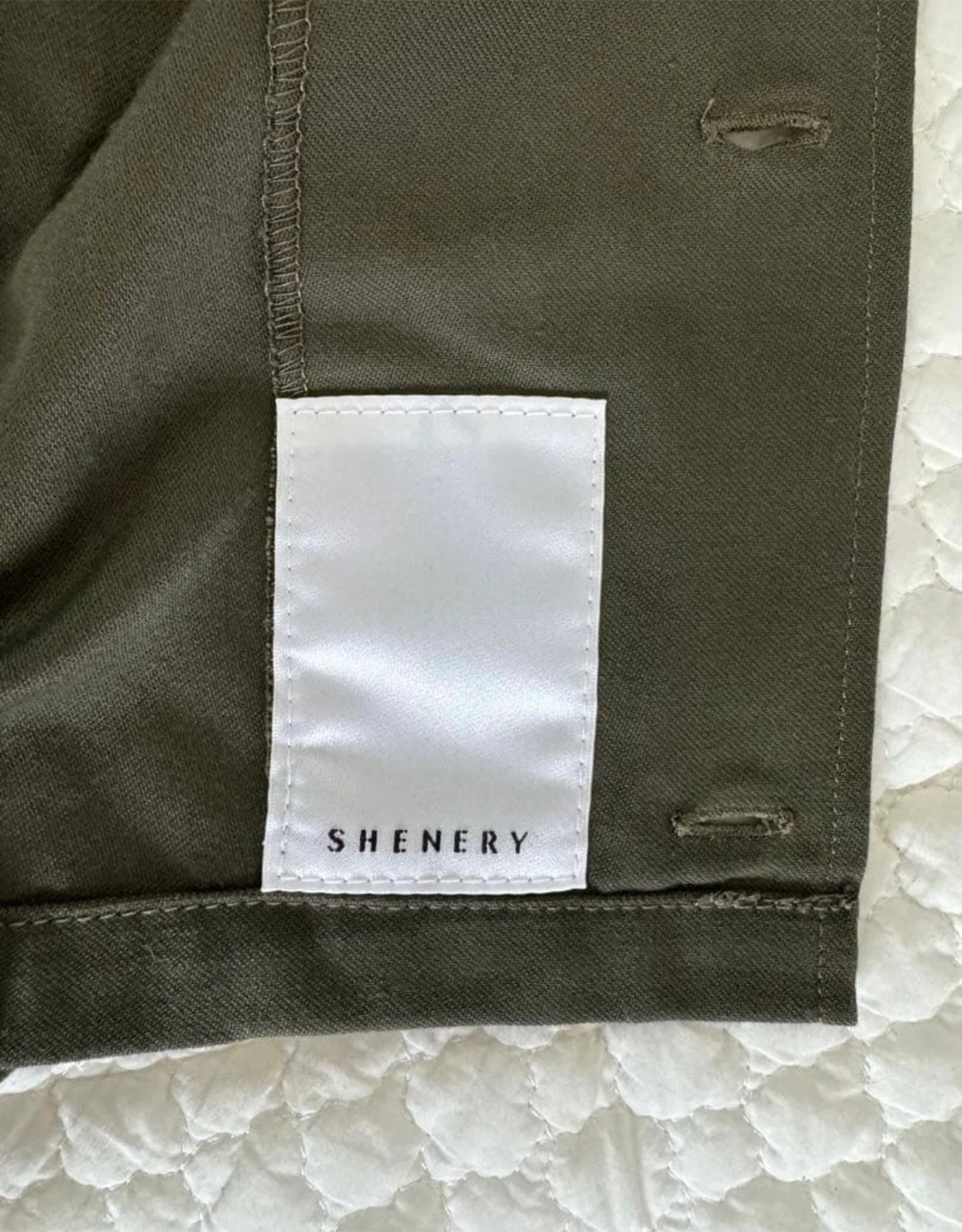 シーナリー shenery リメイクミリタリージャケットの写真6枚目